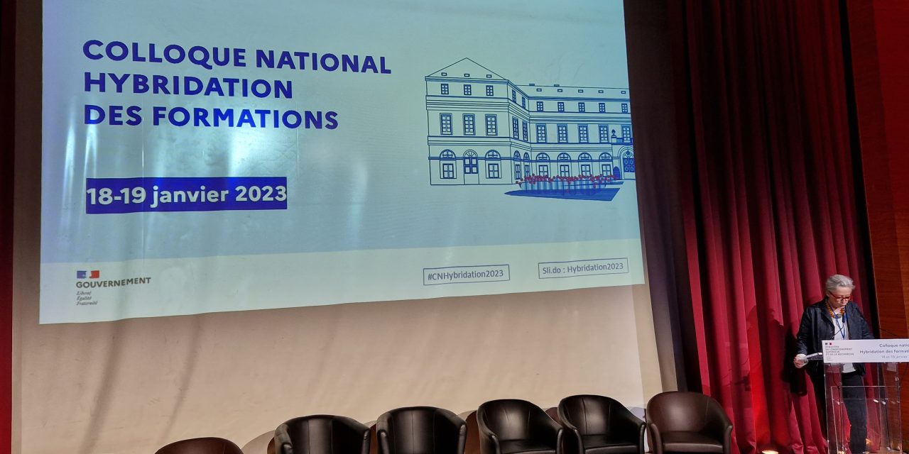 Colloque national « Hybridation des formations »